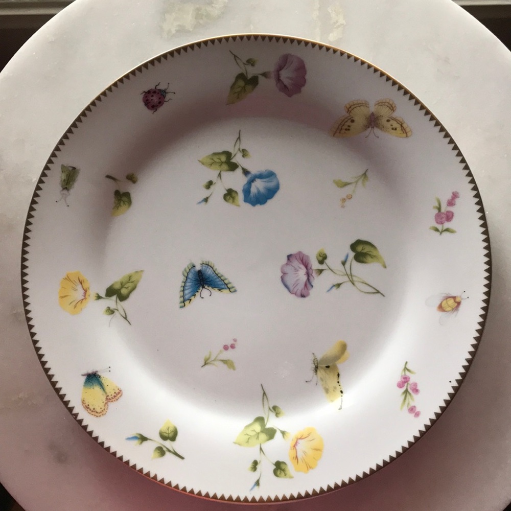 Godinger Morning Glory Dinner Plate